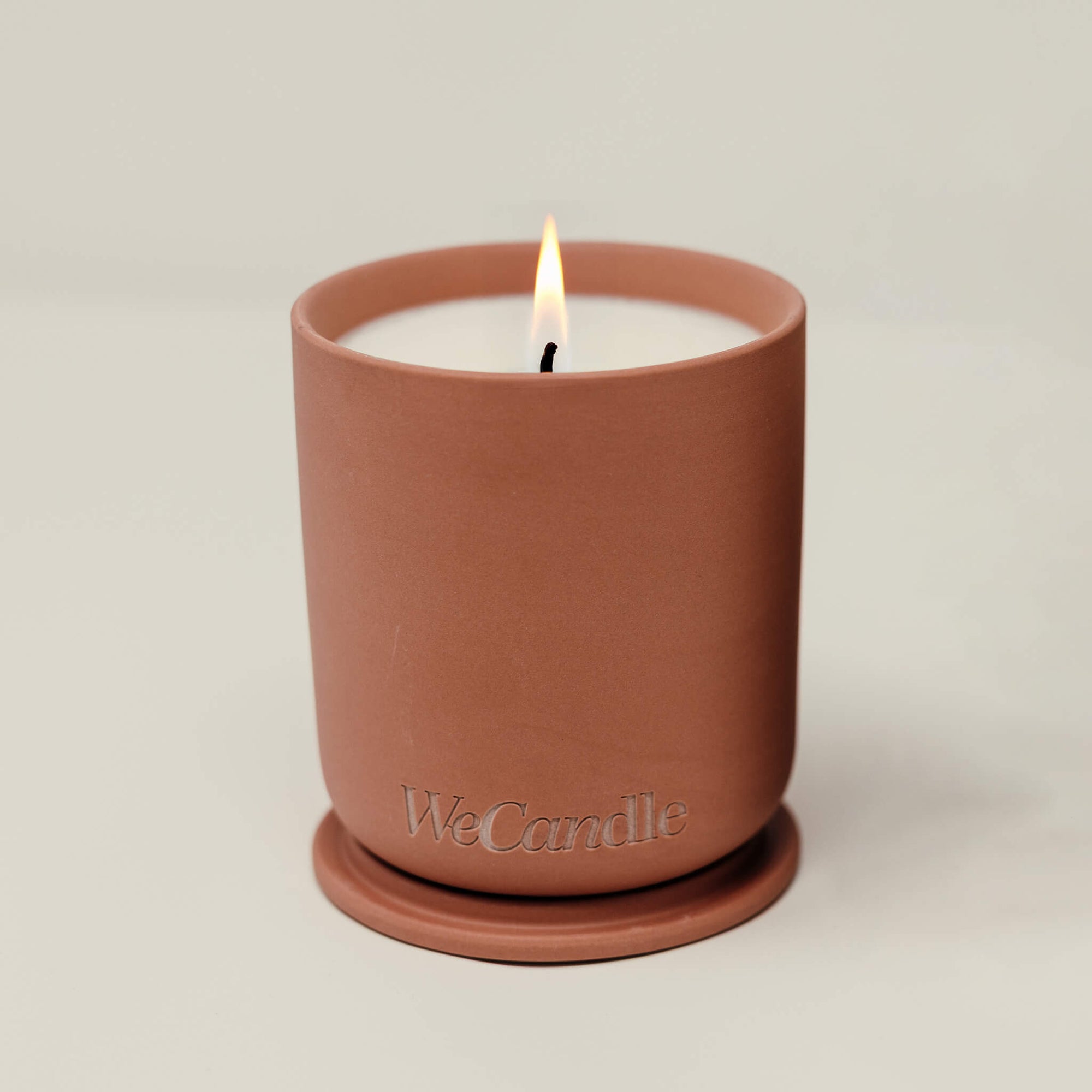 Amber & Driftwood Handmade Candle