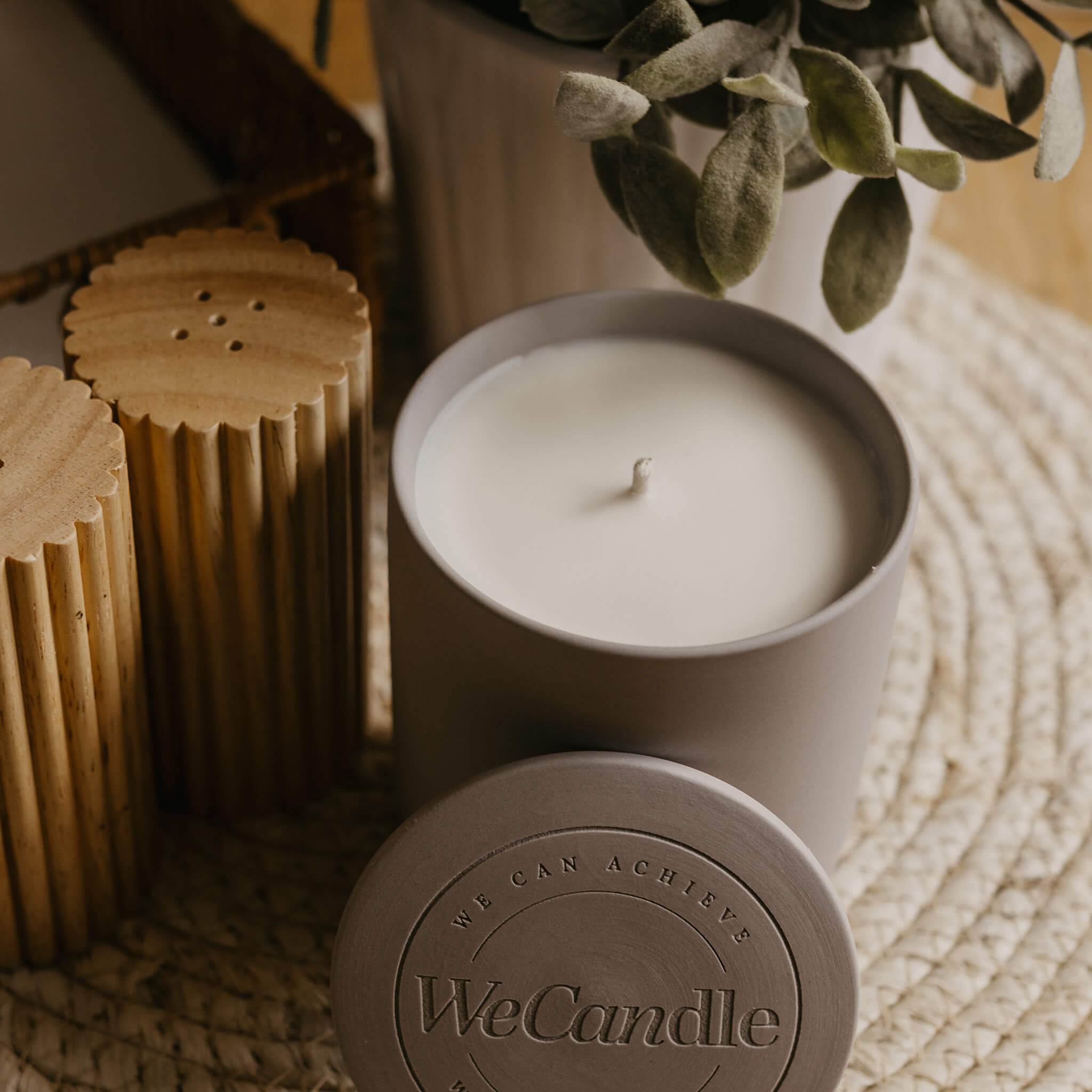 Cashmere Santal Handmade Candle